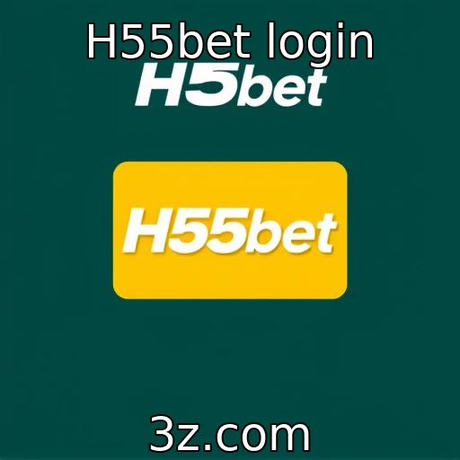 H55bet login facilita acesso a jogos online